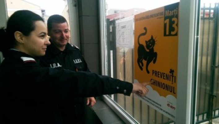 ISU ne recomandă să prevenim ghinionul, ziua informării preventive având ca logo o pisică neagră